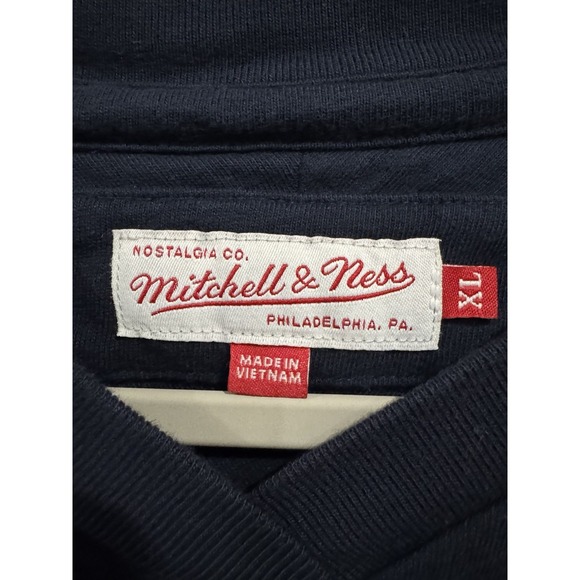 Dallas Cowboys Mitchell & Ness Team Captain V-Neck Long Sleeve Mens Size XL - Picture 2 of 6